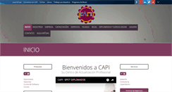 Desktop Screenshot of capi.com.pe