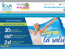 Tablet Screenshot of capi.com.mx